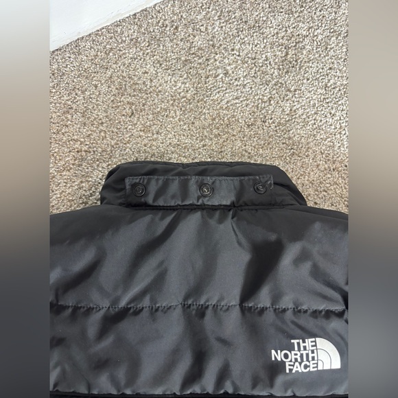 North Face Boy’s Reversible Puffer Sherpa Jacket Black Boy’s Large 12 - Picture 9 of 14
